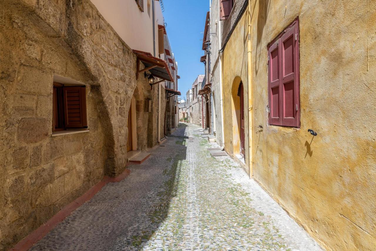 A Unique 3-4 Bedrooms House In Old Town Rhodes City Екстер'єр фото