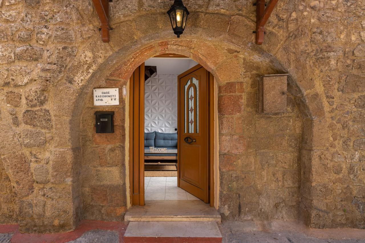 A Unique 3-4 Bedrooms House In Old Town Rhodes City Екстер'єр фото