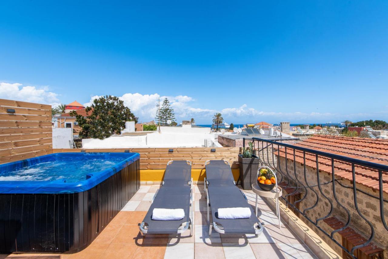 A Unique 3-4 Bedrooms House In Old Town Rhodes City Екстер'єр фото